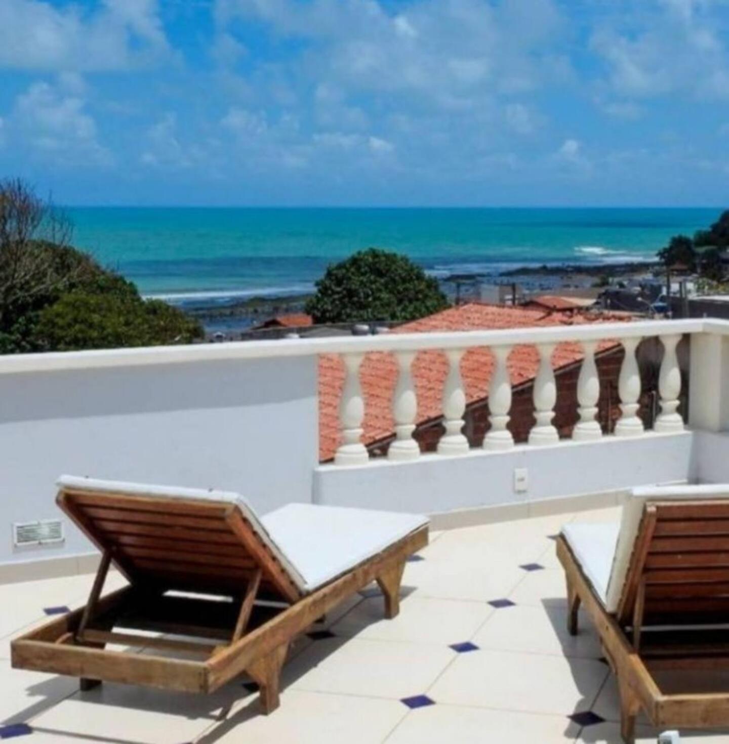 Villa Castelo Do Ceu, Casa No Centro De Pipa Vista Mar Praia de Pipa Exterior foto