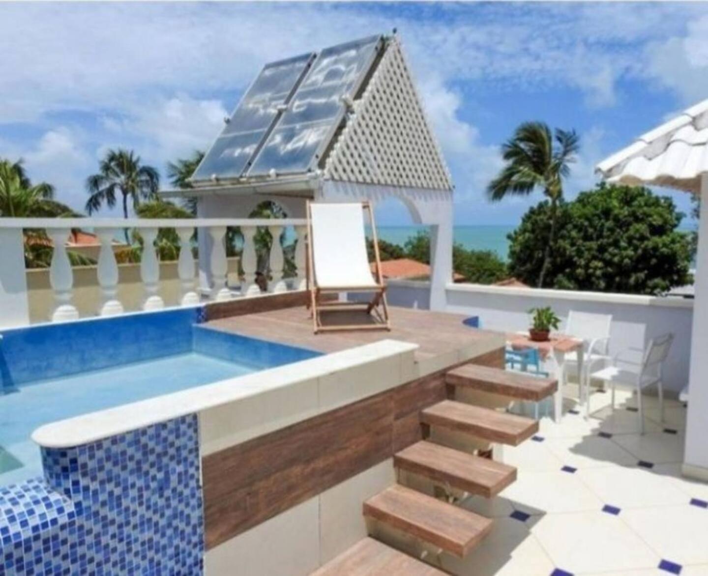 Villa Castelo Do Ceu, Casa No Centro De Pipa Vista Mar Praia de Pipa Exterior foto